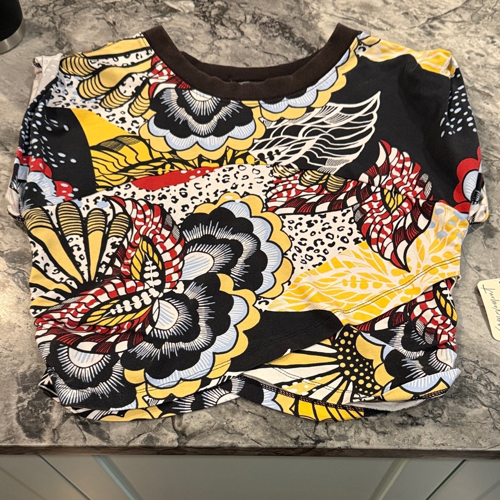 Free People Movement Wildflower Retro Combo Top